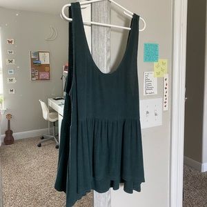 AE dark green babydoll tank top